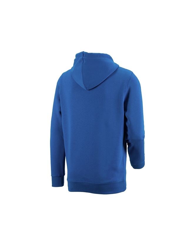 Installateur / Klempner: e.s. Hoody-Sweatshirt poly cotton + enzianblau 3