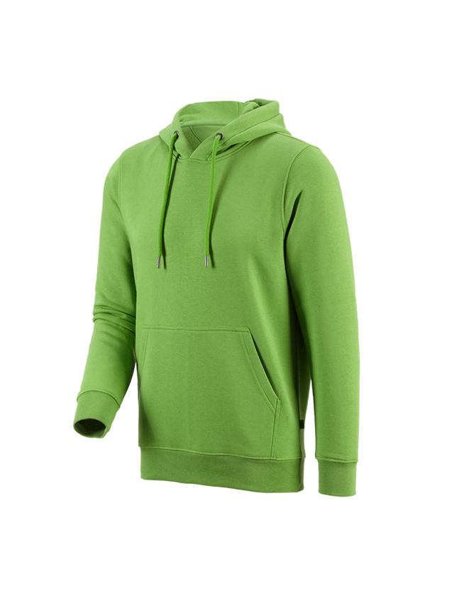 Installateur / Klempner: e.s. Hoody-Sweatshirt poly cotton + seegrün 2