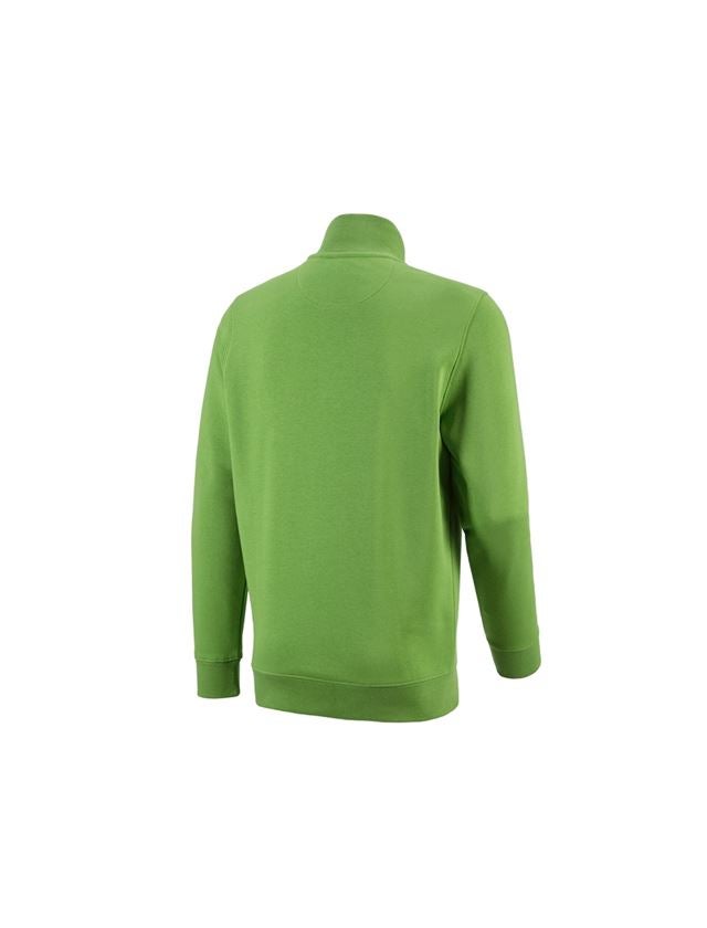 Themen: e.s. ZIP-Sweatshirt poly cotton + seegrün 1