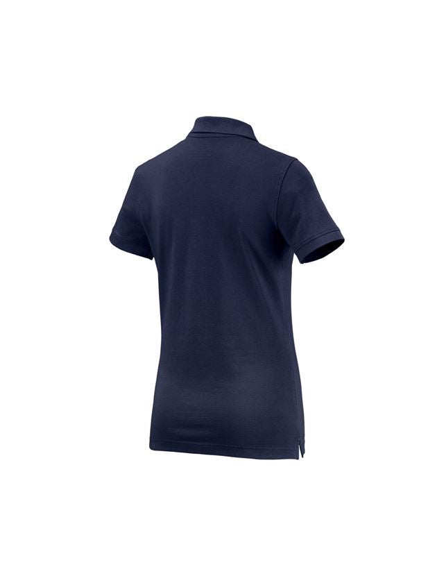 Installateur / Klempner: e.s. Polo-Shirt cotton, Damen + dunkelblau 1