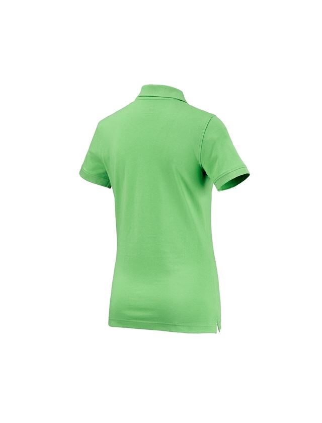 Installateur / Klempner: e.s. Polo-Shirt cotton, Damen + apfelgrün 1