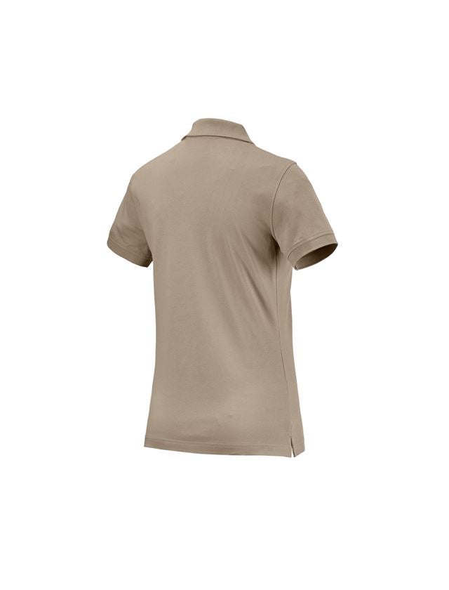 Shirts & Co.: e.s. Polo-Shirt cotton, Damen + lehm 1