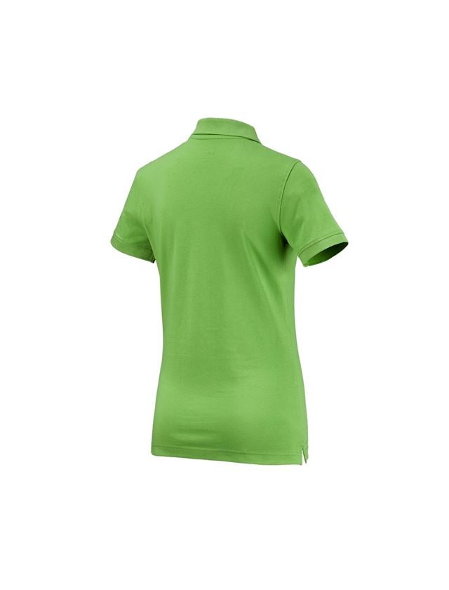 Shirts & Co.: e.s. Polo-Shirt cotton, Damen + seegrün 1