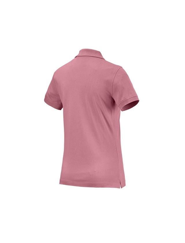 Shirts & Co.: e.s. Polo-Shirt cotton, Damen + altrosa 1