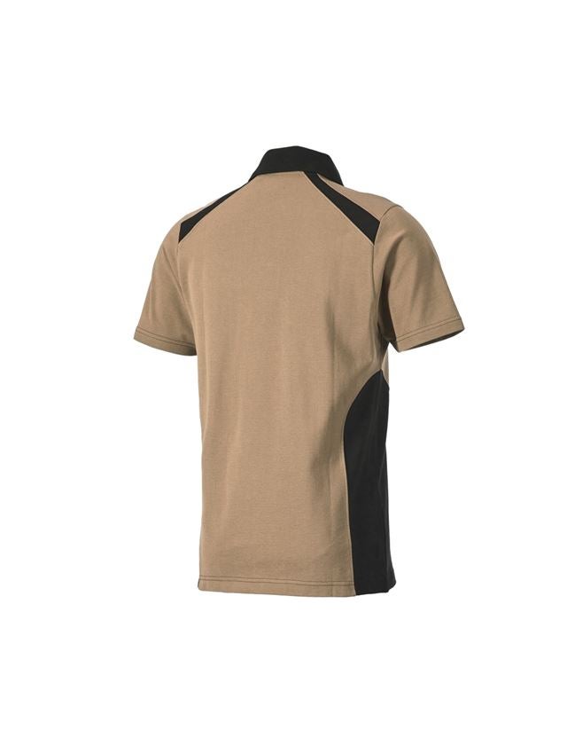 Galabau / Forst- und Landwirtschaft: Polo-Shirt cotton e.s.active + khaki/schwarz 2