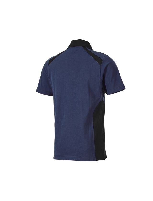 Schreiner / Tischler: Polo-Shirt cotton e.s.active + dunkelblau/schwarz 3