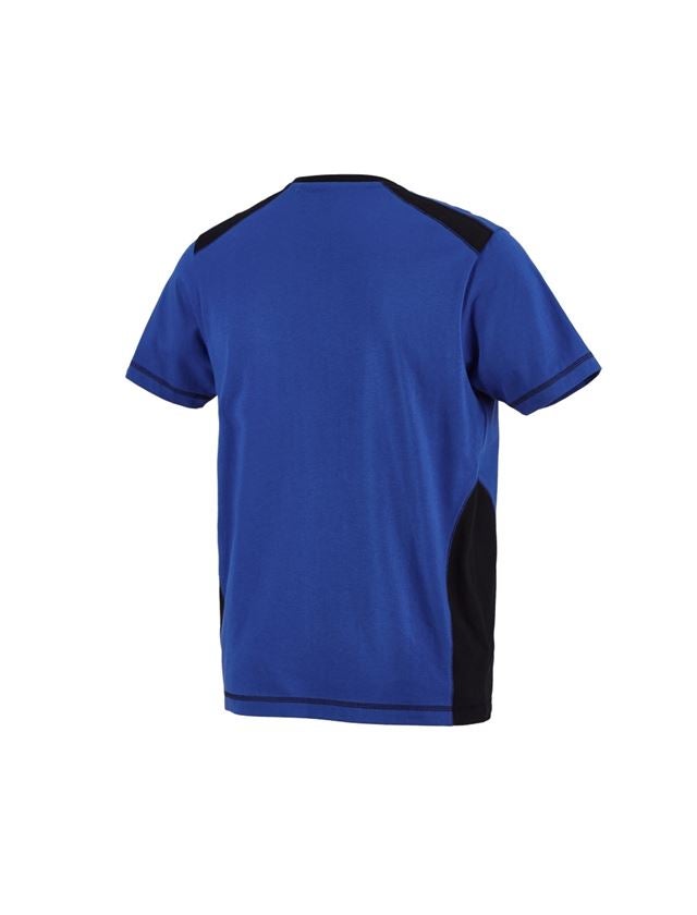 Installateur / Klempner: T-Shirt cotton e.s.active + kornblau/schwarz 2