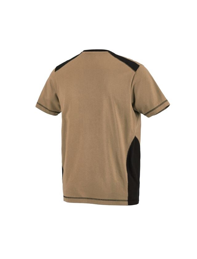 Themen: T-Shirt cotton e.s.active + khaki/schwarz 3