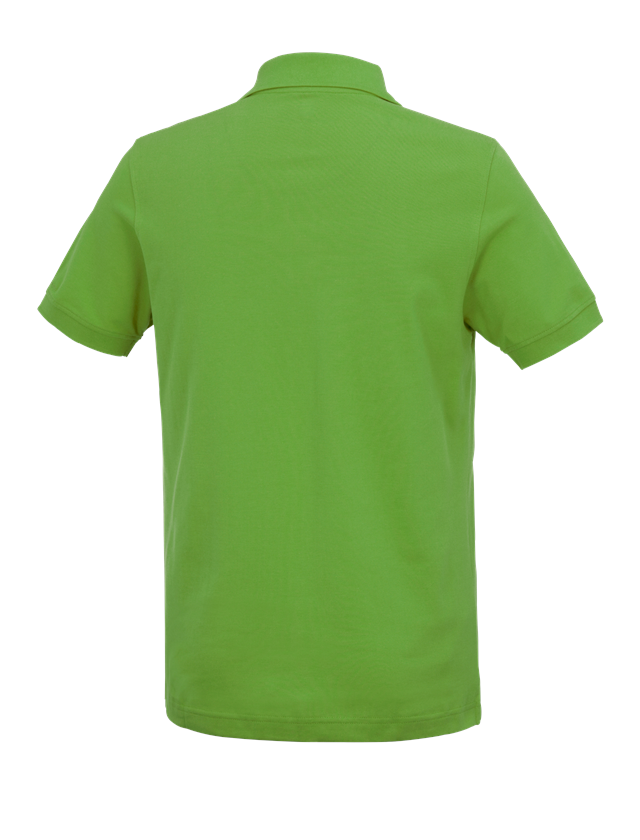 Shirts & Co.: e.s. Polo-Shirt cotton Deluxe + seegrün 1