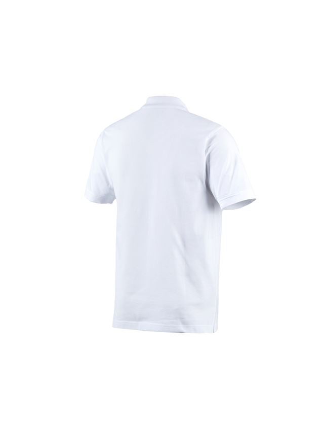 Installateur / Klempner: e.s. Polo-Shirt cotton + weiß 1