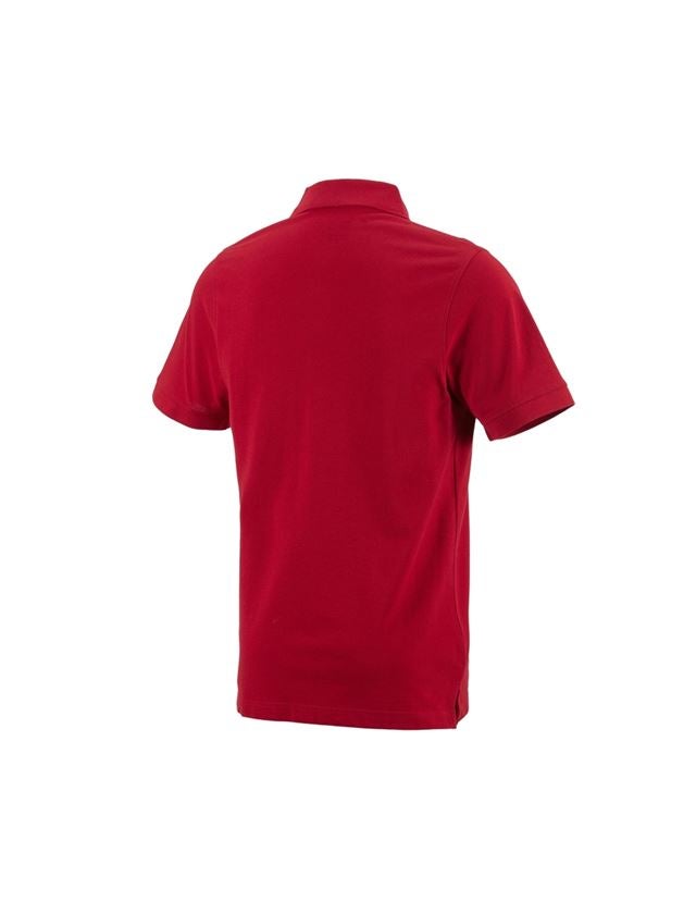 Schreiner / Tischler: e.s. Polo-Shirt cotton + feuerrot 1