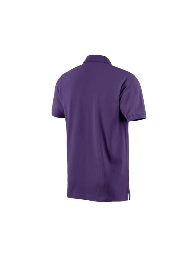 Shirts & Co.: e.s. Polo-Shirt cotton + lila 1