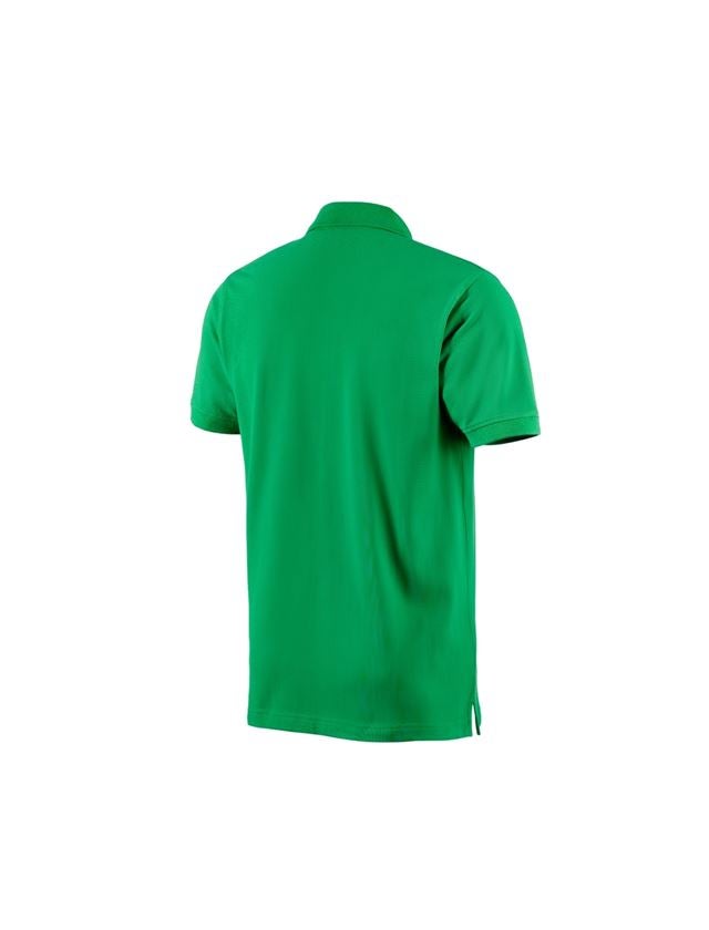 Installateur / Klempner: e.s. Polo-Shirt cotton + grasgrün 1