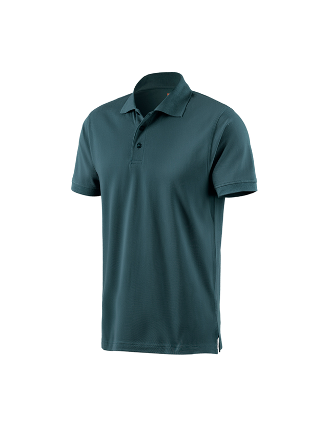 Shirts & Co.: e.s. Polo-Shirt cotton + seeblau