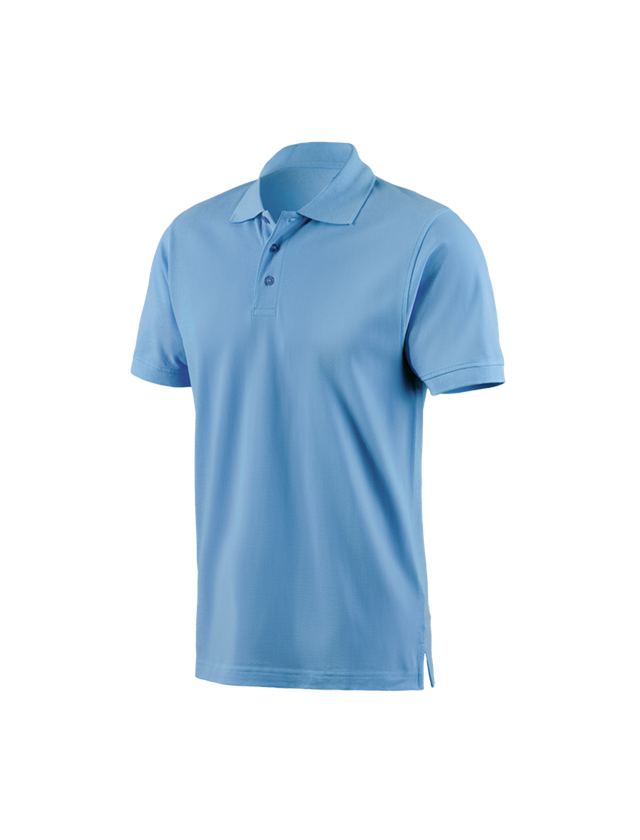 Schreiner / Tischler: e.s. Polo-Shirt cotton + azurblau