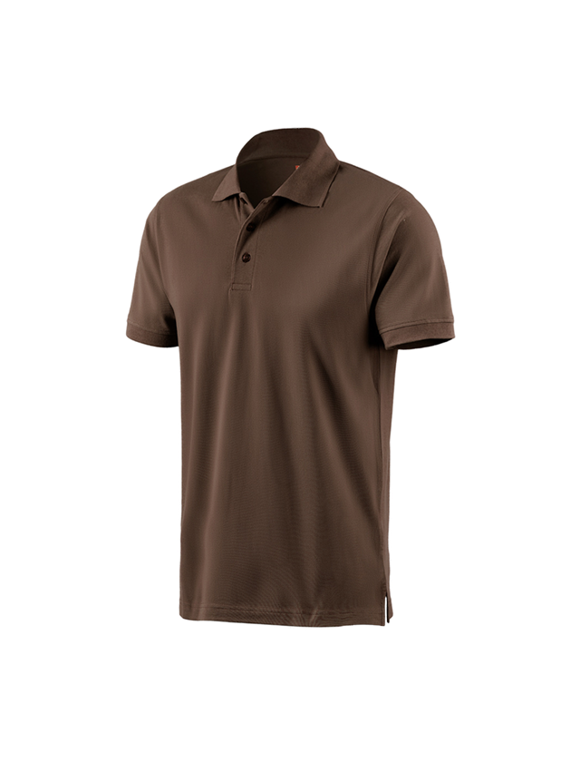Shirts & Co.: e.s. Polo-Shirt cotton + haselnuss 2