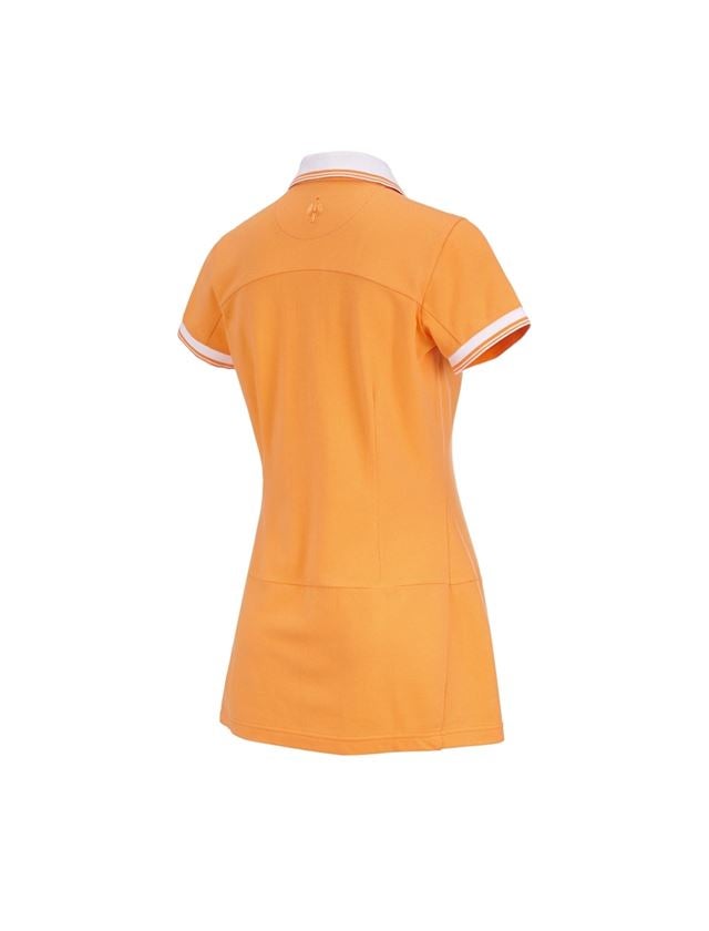 Shirts & Co.: Piquékleid e.s.avida + hellorange 1