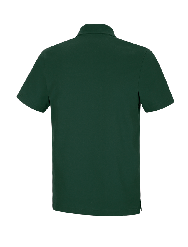 Installateur / Klempner: e.s. Funktions Polo-Shirt poly cotton + grün 1