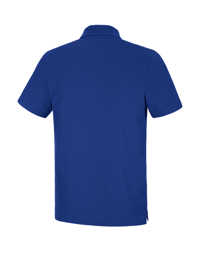 Installateur / Klempner: e.s. Funktions Polo-Shirt poly cotton + kornblau 1