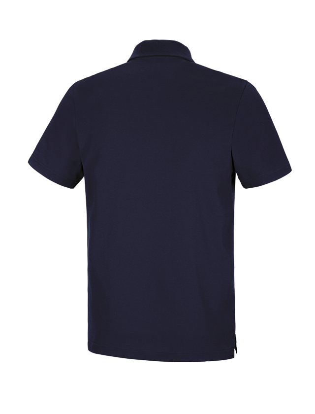 Galabau / Forst- und Landwirtschaft: e.s. Funktions Polo-Shirt poly cotton + dunkelblau 1