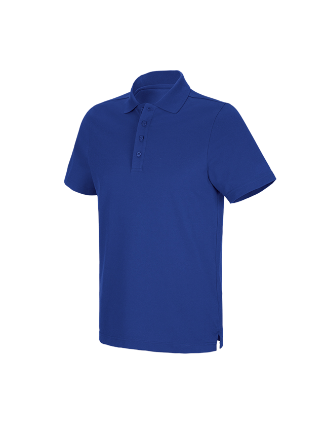 Schreiner / Tischler: e.s. Funktions Polo-Shirt poly cotton + kornblau