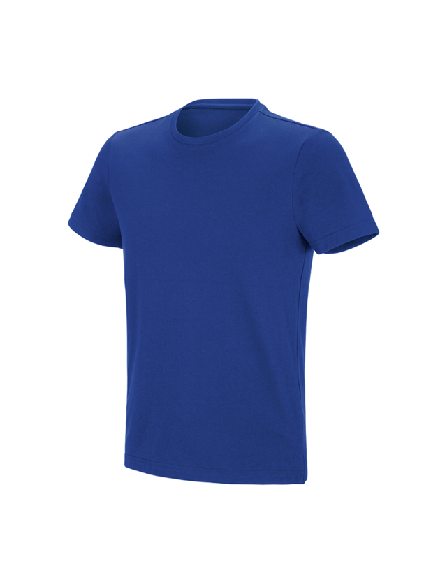 Themen: e.s. Funktions T-Shirt poly cotton + kornblau