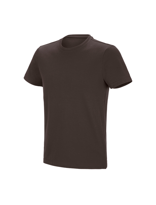Themen: e.s. Funktions T-Shirt poly cotton + kastanie