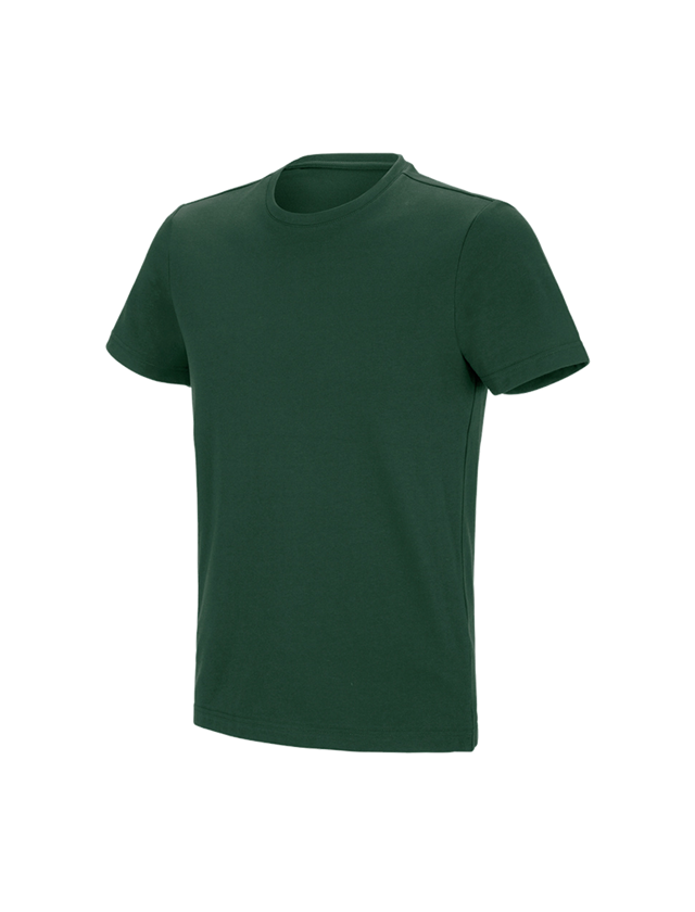 Galabau / Forst- und Landwirtschaft: e.s. Funktions T-Shirt poly cotton + grün 2