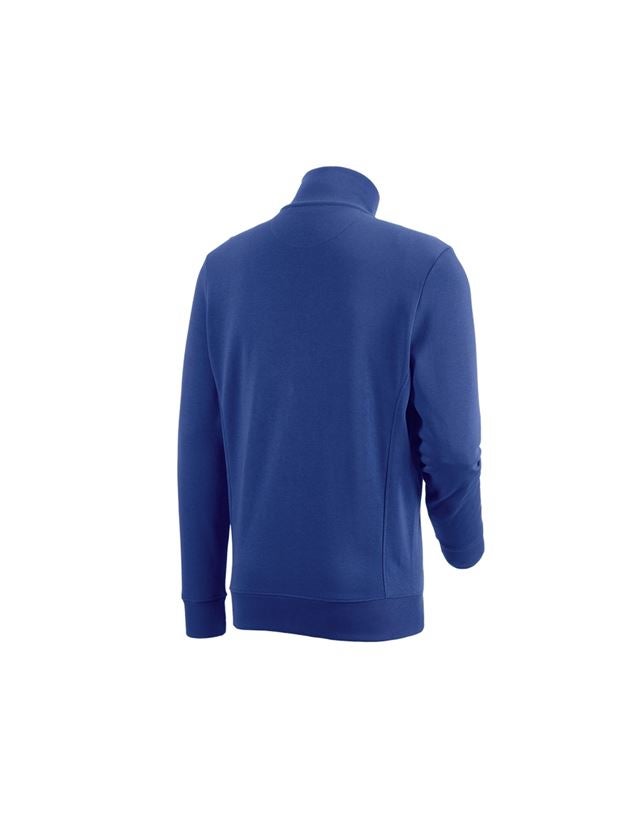 Shirts & Co.: e.s. Sweatjacke poly cotton + kornblau 1