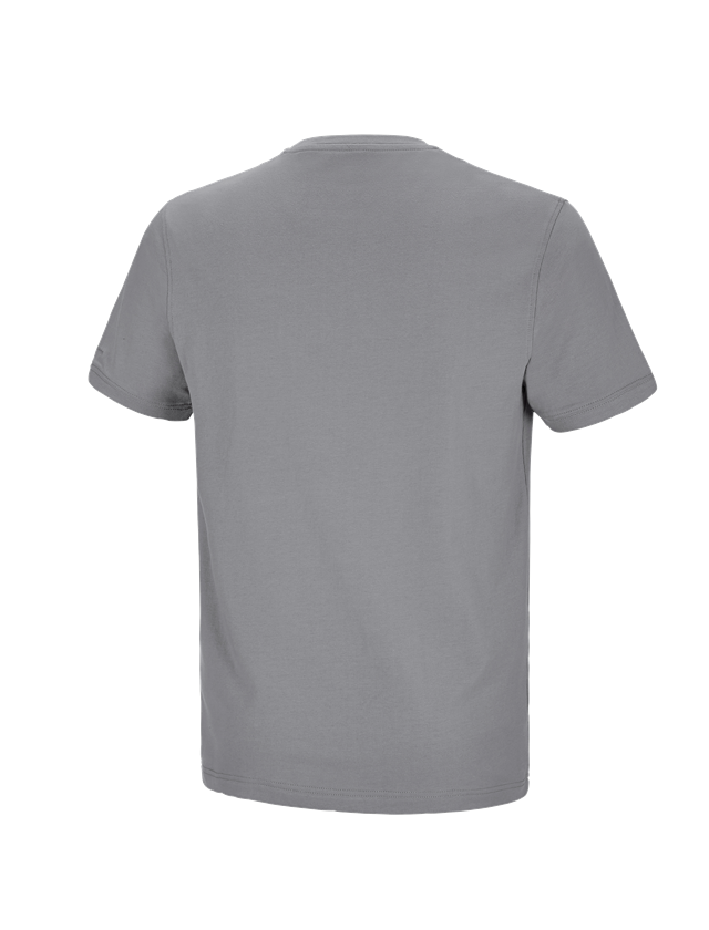 Shirts & Co.: e.s. T-Shirt cotton stretch Pocket + platin 3