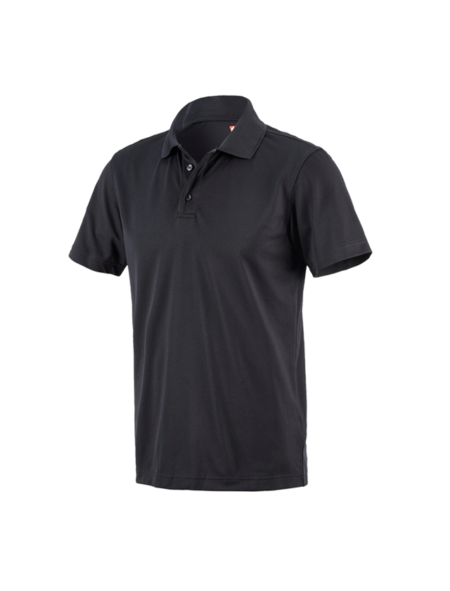 Shirts & Co.: e.s. Funktions Polo-Shirt poly Silverfresh + graphit