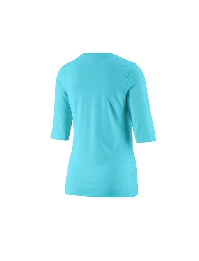 Themen: e.s. Shirt 3/4-Arm cotton stretch, Damen + capri 1