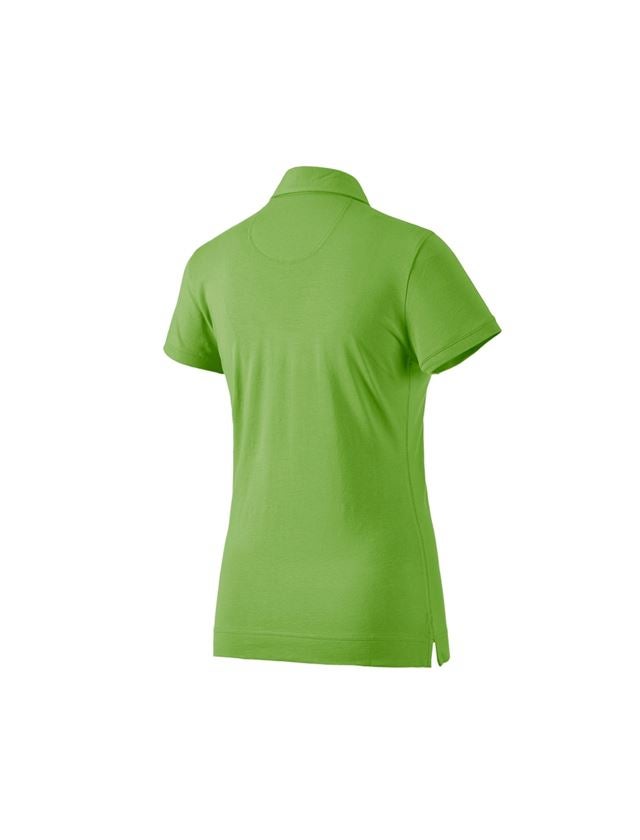 Installateur / Klempner: e.s. Polo-Shirt cotton stretch, Damen + seegrün 1