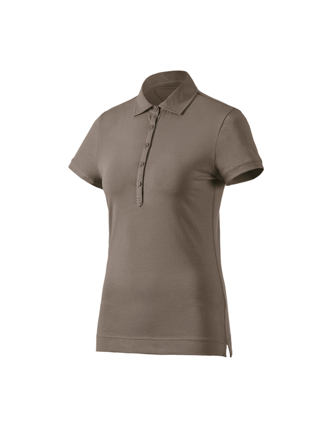 Installateur / Klempner: e.s. Polo-Shirt cotton stretch, Damen + stein