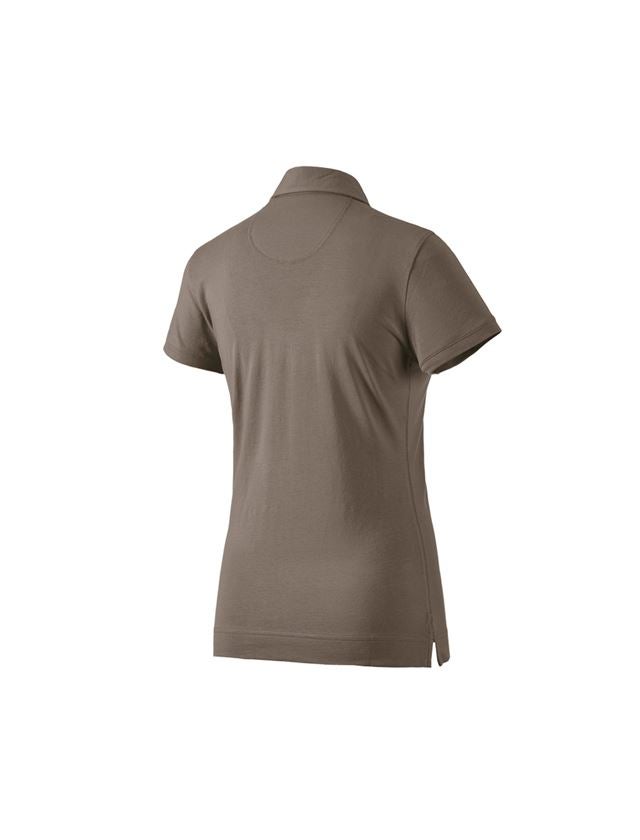 Shirts & Co.: e.s. Polo-Shirt cotton stretch, Damen + stein 1