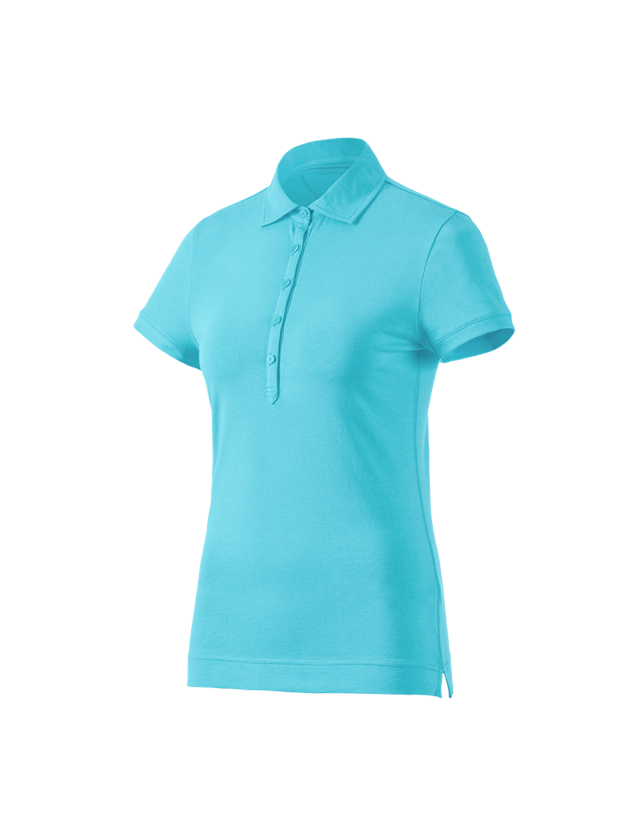 Themen: e.s. Polo-Shirt cotton stretch, Damen + capri