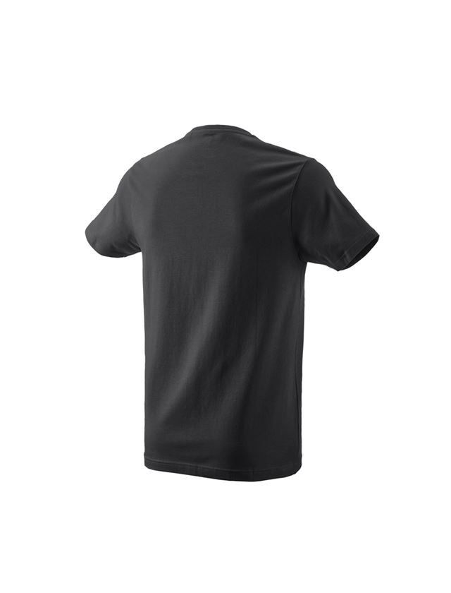 Shirts & Co.: e.s. T-Shirt 1908 + schwarz/weiß 1