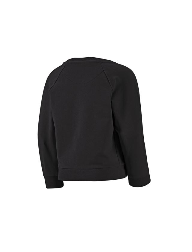 Für die Kleinen: e.s. Sweatshirt cotton stretch, Kinder + schwarz 3