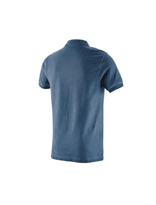 Themen: e.s. Polo-Shirt vintage cotton stretch + antikblau vintage 2