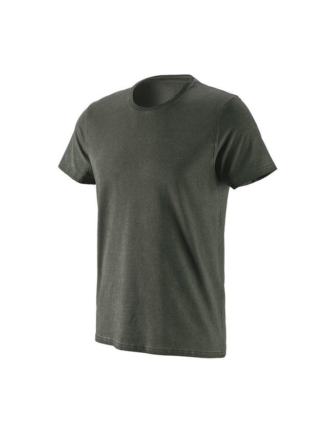 Themen: e.s. T-Shirt vintage cotton stretch + tarngrün vintage 5