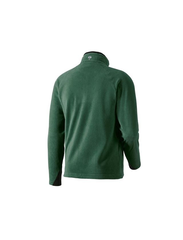 Shirts & Co.: Microfleece Troyer dryplexx® micro + grün 1