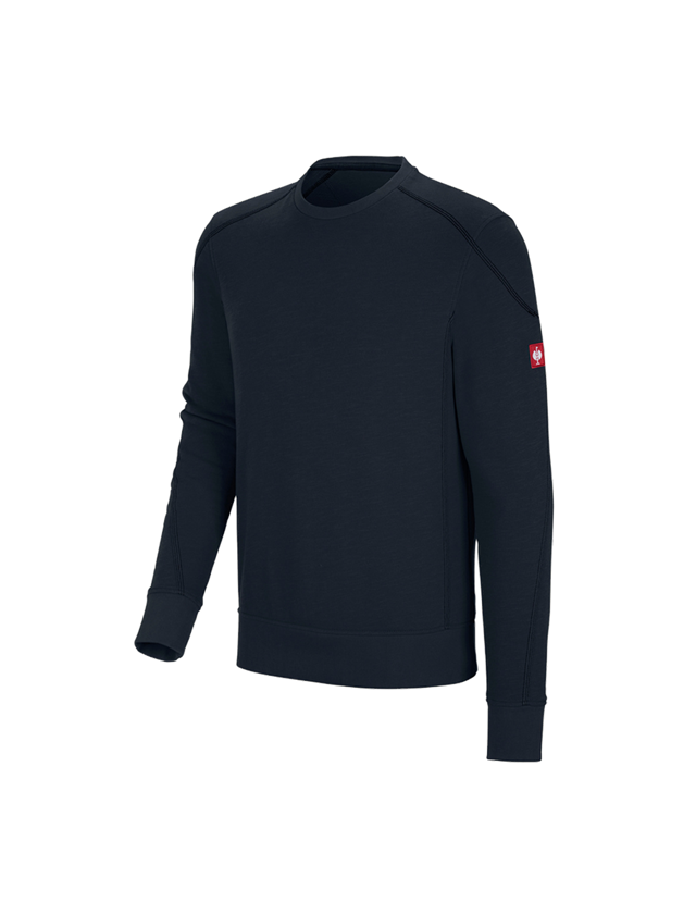 Shirts & Co.: Sweatshirt cotton slub e.s.roughtough + nachtblau 1