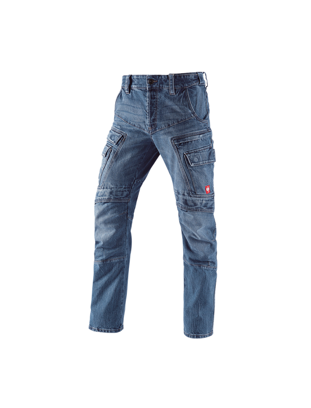 Geschenkideen: e.s. Cargo Worker-Jeans POWERdenim + stonewashed 2