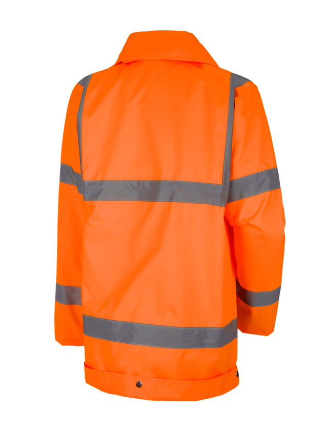 Jacken: STONEKIT Warnschutz Regenjacke + warnorange 1
