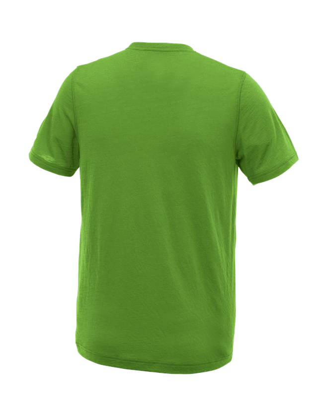 Themen: e.s. T-Shirt Merino light + seegrün 3