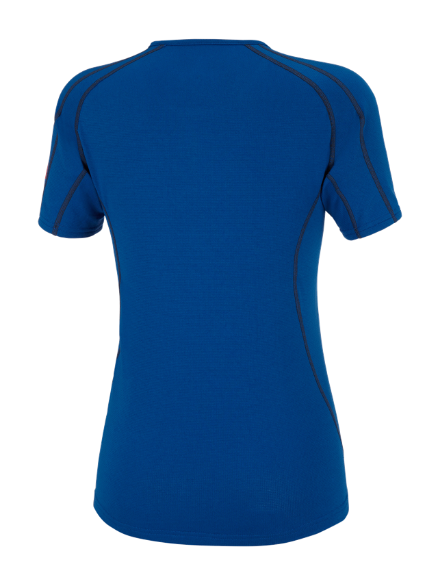 Funktionsunterwäsche: e.s. Funktions-T-Shirt clima-pro, warm, Damen + enzianblau 3
