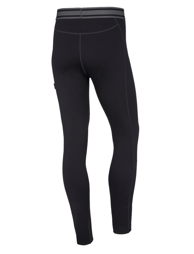 Unterwäsche | Thermokleidung: e.s. Funktions-Long Pants thermo stretch-x-warm + schwarz 3
