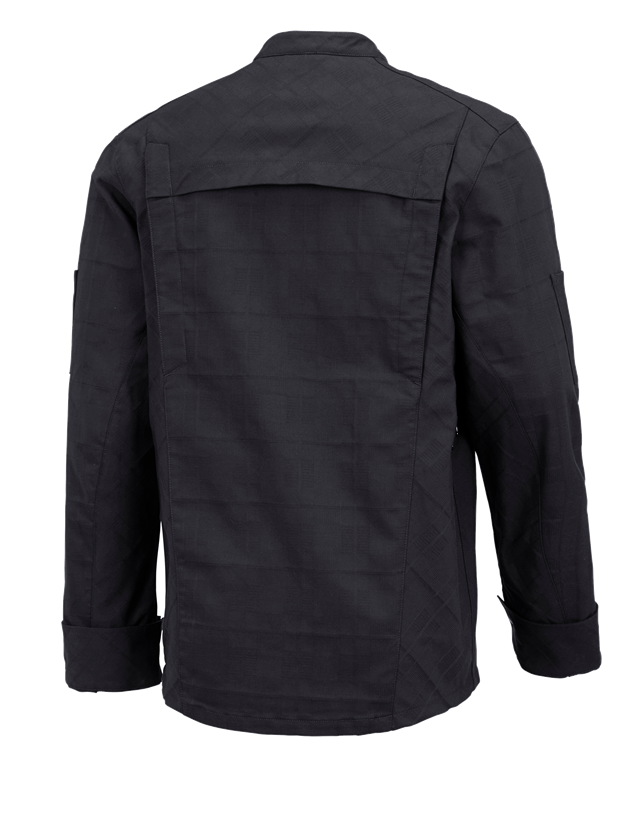 Shirts & Co.: Berufsjacke langarm e.s.fusion, Herren + schwarz 1