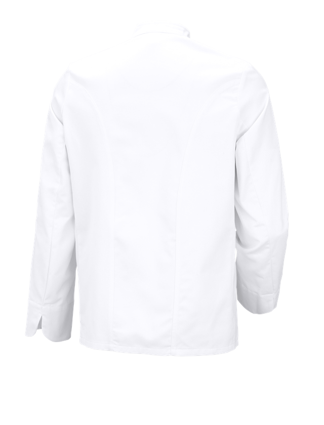 Shirts & Co.: Kochjacke De Luxe + weiß 1