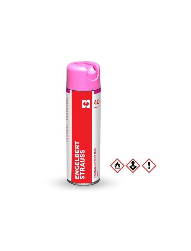 Sprays: Markierspray Bau #60 + pink
